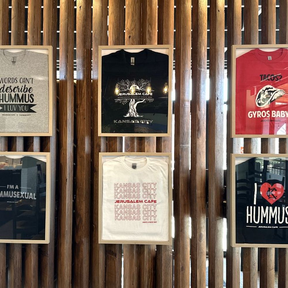 Jerusalem Cafe - T-shirt Sales - Mediterranean Near Me - Mission, Kansas