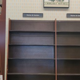Empty shelves all over the store? That's not how we used to reset the liquor store I worked at
