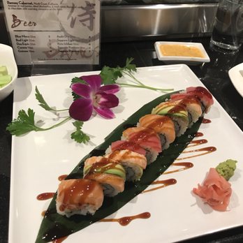 Samurai Sushi - The Rainbow Roll was so pretty I almost didn't want to eat it! - Japanese Near Me - Oklahoma City, Oklahoma