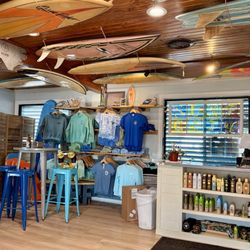 Shaka Taco - Inside the surf shop