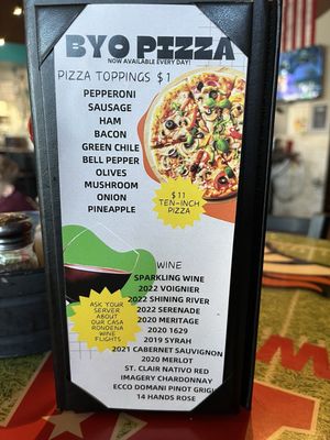 Menu photo 5 Turquoise Desert Rio Rancho, NM