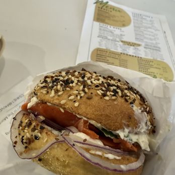 B's Bagels & Butters - Lox everything bagel - Bagels Near Me - Gig Harbor, Washington
