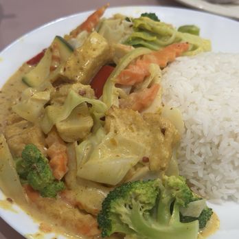 D'Vegan - 36. Vegetable Curry Rice (GF, spicy) - Vietnamese Near Me - Dallas, Texas