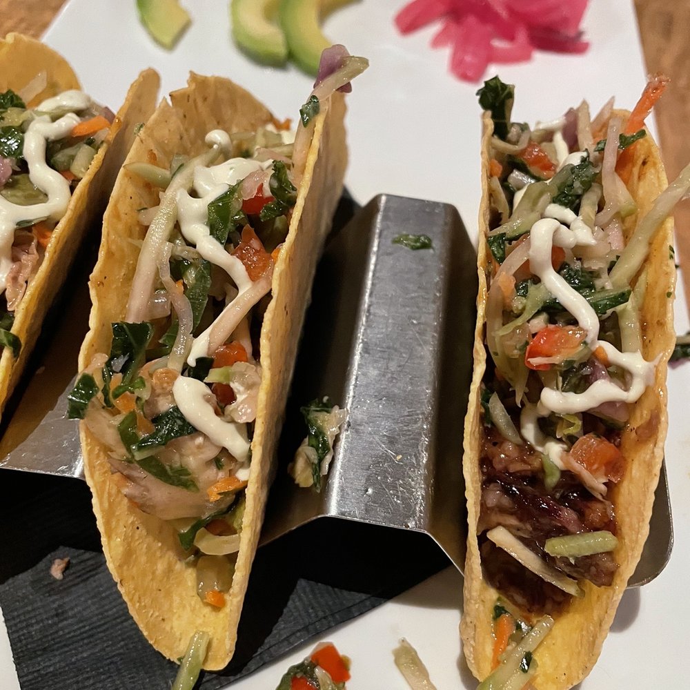 The River Merchant - Korean BBQ Brisket Tacos - New American Near Me - Kent, Ohio The River Merchant - Korean BBQ Brisket Tacos - New American Near Me - Kent, Ohio