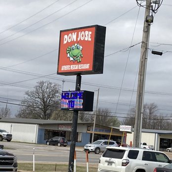 Don Jose Mexican Restaurant - sign along State Highway 1 (a.k.a. Falls Boulevard North) - Tex-Mex Near Me - Wynne, Arkansas Don Jose Mexican Restaurant - sign along State Highway 1 (a.k.a. Falls Boulevard North) - Tex-Mex Near Me - Wynne, Arkansas