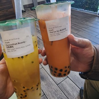 DaYung's Tea - Convoy - Passionfruit beauty and Thai iced tea! - Bubble Tea Near Me - San Diego, California