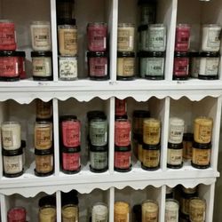 The Berry Basket - Always a great selection of Swan Creek candles in jars, pottery and melts.
