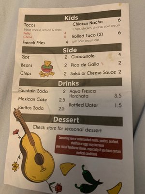 Menu photo 8 Joven’s Cali Mex Grill Clearwater, FL