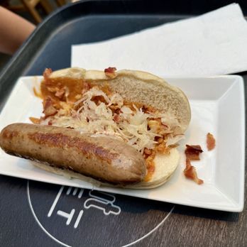 Time Out Market Chicago - German style hot dog - Food Court Near Me - Chicago, Illinois Time Out Market Chicago - German style hot dog - Food Court Near Me - Chicago, Illinois