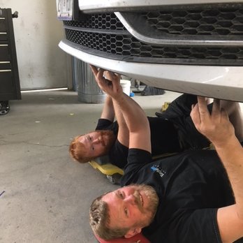 Eagle Valley Autobody - Father & son working - Body Shops Near Me - Eagle, Colorado
