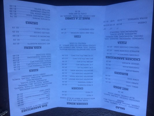 Menu photo 3 Number 1 Sandwich Shop Clarkdale, AZ