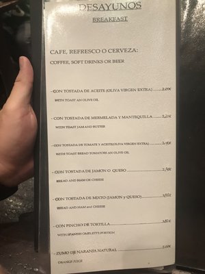 Menu photo 7 Alhambra Madrid, M Menu photo 7 Alhambra Madrid, M