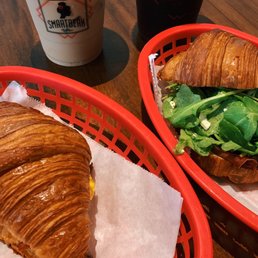 Croissant Breakfast Sandwich and Prosciutto Croissant Sandwich Croissant Breakfast Sandwich and Prosciutto Croissant Sandwich