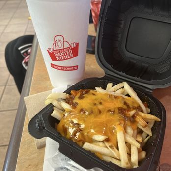Wienerschnitzel - Chili Cheese Fries Cucumber Lemonade - Hot Dogs Near Me - San Jose, California Wienerschnitzel - Chili Cheese Fries Cucumber Lemonade - Hot Dogs Near Me - San Jose, California