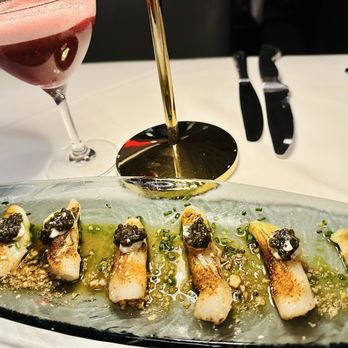 Steak 48 - Torched Scallops Caviar* - Steakhouses Near Me - Houston, Texas Steak 48 - Torched Scallops Caviar* - Steakhouses Near Me - Houston, Texas