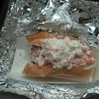 James Hook & Co - Small lobby roll. Friggin delish! - Seafood Near Me - Boston, Massachusetts James Hook & Co - Small lobby roll. Friggin delish! - Seafood Near Me - Boston, Massachusetts