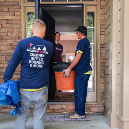 Slide of American Chimney, Gutter and Roofing
