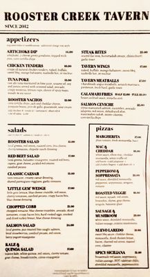 Menu photo 6 Rooster Creek Arroyo Grande, CA Menu photo 6 Rooster Creek Arroyo Grande, CA