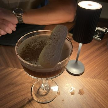 V Modern Italian - Tiramisu martini - Italian Near Me - Charleston, South Carolina