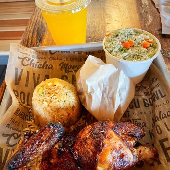 Viva Chicken - 1/2 Chicken with 2 Sides - Peruvian Near Me - Concord, North Carolina Viva Chicken - 1/2 Chicken with 2 Sides - Peruvian Near Me - Concord, North Carolina