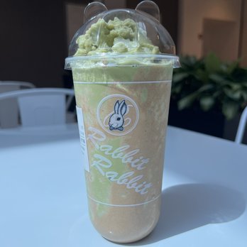 Rabbit Rabbit Tea - Coffee Cold Foam with Kyoto Matcha - Coffee & Tea Near Me - Santa Clara, California