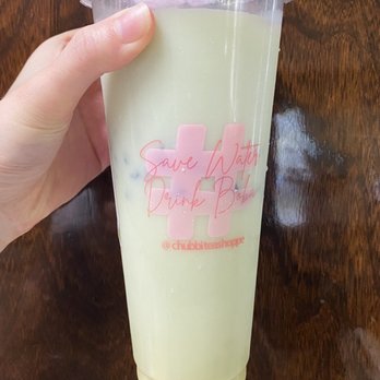 Chubbi Tea Shoppe - Mung Bean Pandan - Bubble Tea Near Me - Garden Grove, California
