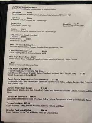 Menu photo 2 The Buttered Biscuit Bradley Beach, NJ