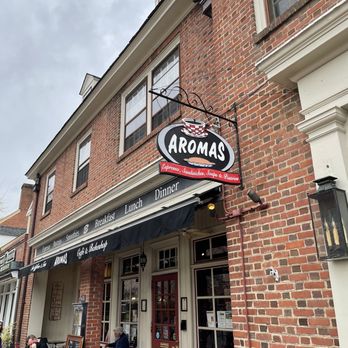 Aromas Coffeehouse & Cafe - outside - Coffee & Tea Near Me - Williamsburg, Virginia Aromas Coffeehouse & Cafe - outside - Coffee & Tea Near Me - Williamsburg, Virginia