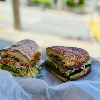 Marina Submarine - two halves of a sandwich - Delis Near Me - San Francisco, California Marina Submarine - two halves of a sandwich - Delis Near Me - San Francisco, California