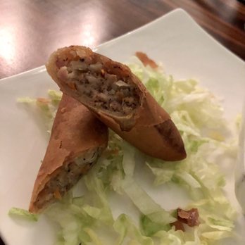 District III - Spring rolls (comes with 6 halves, but we were hungry and ate some before I got a pic) - Vietnamese Near Me - Alpharetta, Georgia District III - Spring rolls (comes with 6 halves, but we were hungry and ate some before I got a pic) - Vietnamese Near Me - Alpharetta, Georgia