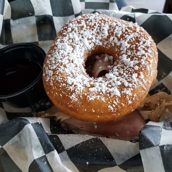 The Donut Kitchen - Monte Cristo donut sandwich - Donuts Near Me - McKinney, Texas