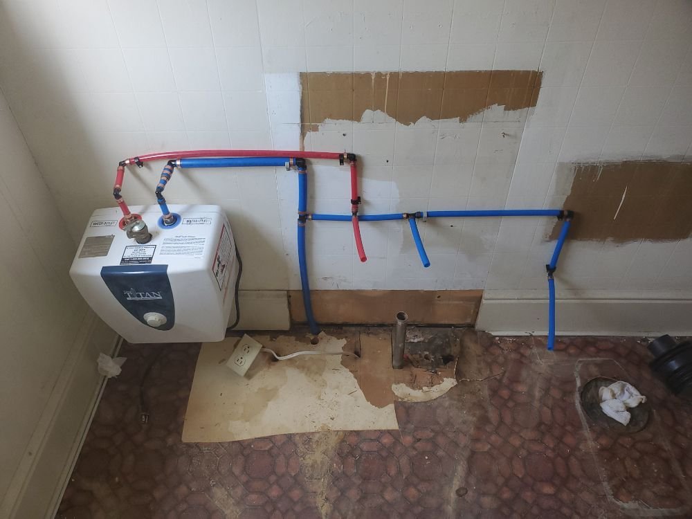 Slide of M4K Plumbing Drain & Services