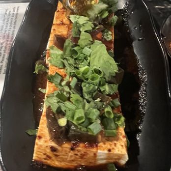 Khan Skewer Restaurant - Tofu salad with 1000 years egg. - Barbeque Near Me - Honolulu, Hawaii Khan Skewer Restaurant - Tofu salad with 1000 years egg. - Barbeque Near Me - Honolulu, Hawaii