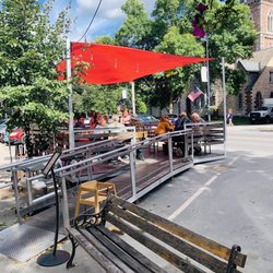 Three Penny Taproom - Front patio