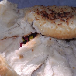 Sheetz - Sheetz jalapeno cheese stuffed pretzel with hardly any cheese inside it ~ mostly dough ~