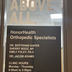 Scottsdale Ortho Specialist - Front of office