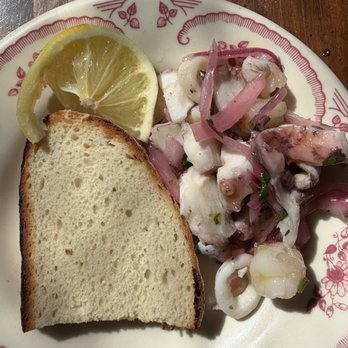 Aguardente - Octopus, calamari, and shrimp salad - Cocktail Bars Near Me - Providence, Rhode Island