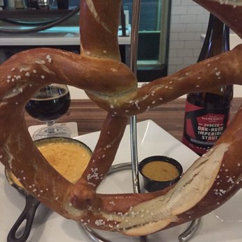 Brew Belly - They serve Man Pretzels. I had mine with Crab Dip - YES! - Beer, Wine & Spirits Near Me - Olney, Maryland