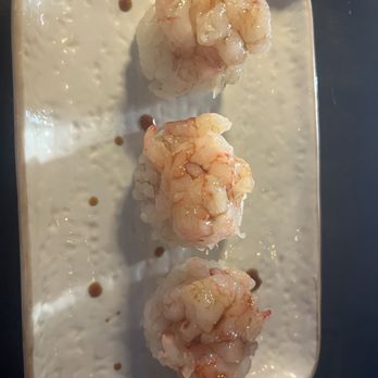 Sushi Blue Wave - Amaebi- second visit where it was chopped up into small pieces - Sushi Bars Near Me - Lihue, Hawaii Sushi Blue Wave - Amaebi- second visit where it was chopped up into small pieces - Sushi Bars Near Me - Lihue, Hawaii