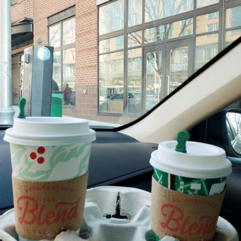 Starbucks - 12-11-2018 Juniper Cappuccino and Snickerdoodle Hot Chocolate !! - Coffee & Tea Near Me - Baltimore, Maryland