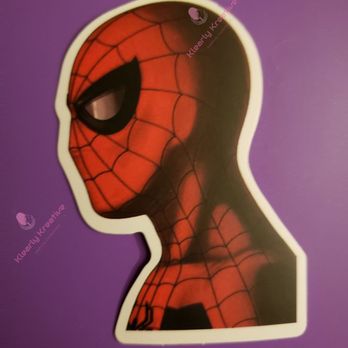 Klearly Kreative - Spiderman Sticker - Customized Merchandise Near Me Klearly Kreative - Spiderman Sticker - Customized Merchandise Near Me