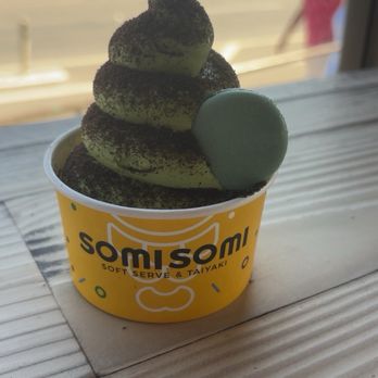 Somisomi - Matcha soft serve and oreo crumbs - Desserts Near Me - San Diego, California Somisomi - Matcha soft serve and oreo crumbs - Desserts Near Me - San Diego, California