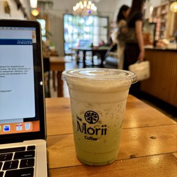 The Morii Coffee - Iced coco matcha - Cafes Near Me - Houston, Texas The Morii Coffee - Iced coco matcha - Cafes Near Me - Houston, Texas