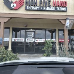 High Five Hand Therapy and Rehabilitation - The location of the business is facing East.