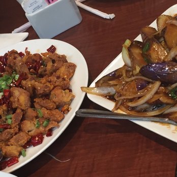 Bamboo House - Spicy crispy chicken and basil eggplant - Noodles Near Me - Humble, Texas Bamboo House - Spicy crispy chicken and basil eggplant - Noodles Near Me - Humble, Texas