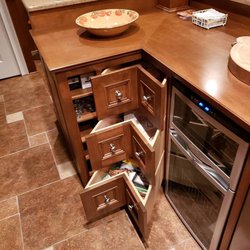 Custom corner drawers
