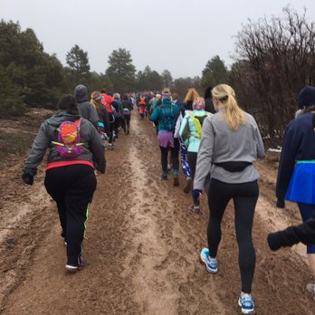 Zion Half Marathon - Couldn't run a lot of the course due to backups of people navigating the mud. - Races & Competitions Near Me