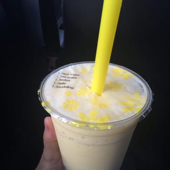 Tea Snow - Pina Colada Smoothie with Boba - Coffee & Tea Near Me - Mesa, Arizona Tea Snow - Pina Colada Smoothie with Boba - Coffee & Tea Near Me - Mesa, Arizona
