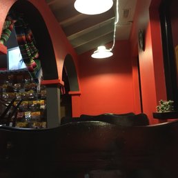 a person on a skateboard in a restaurant