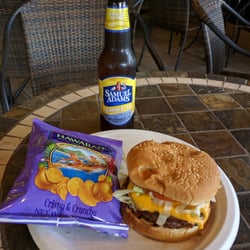 Chill Out Cafe at Birch Bay Village - Cheeseburger